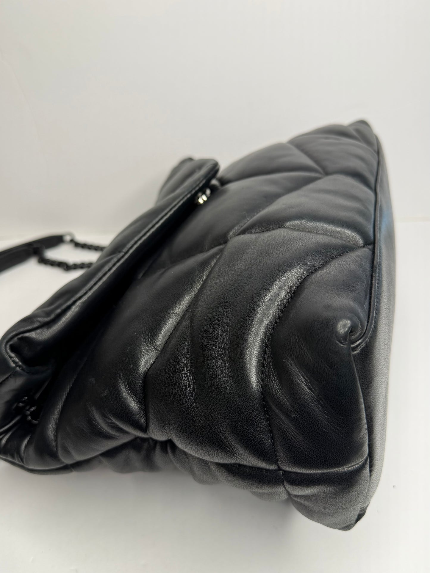 Pre-owned Saint Laurent medium Lou Lou puffer crossbody