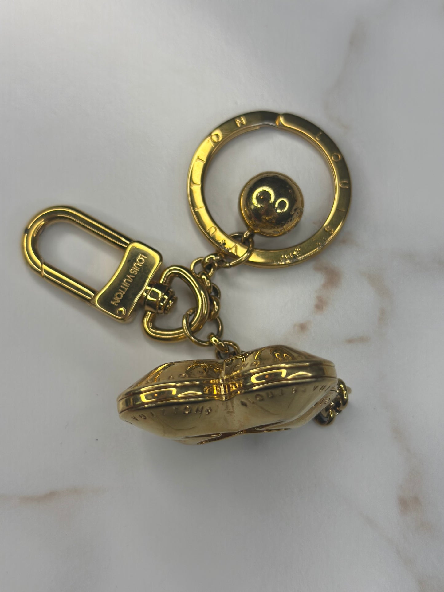 Pre-owned Louis Vuitton Eclipse Key Holder & Bag Charm