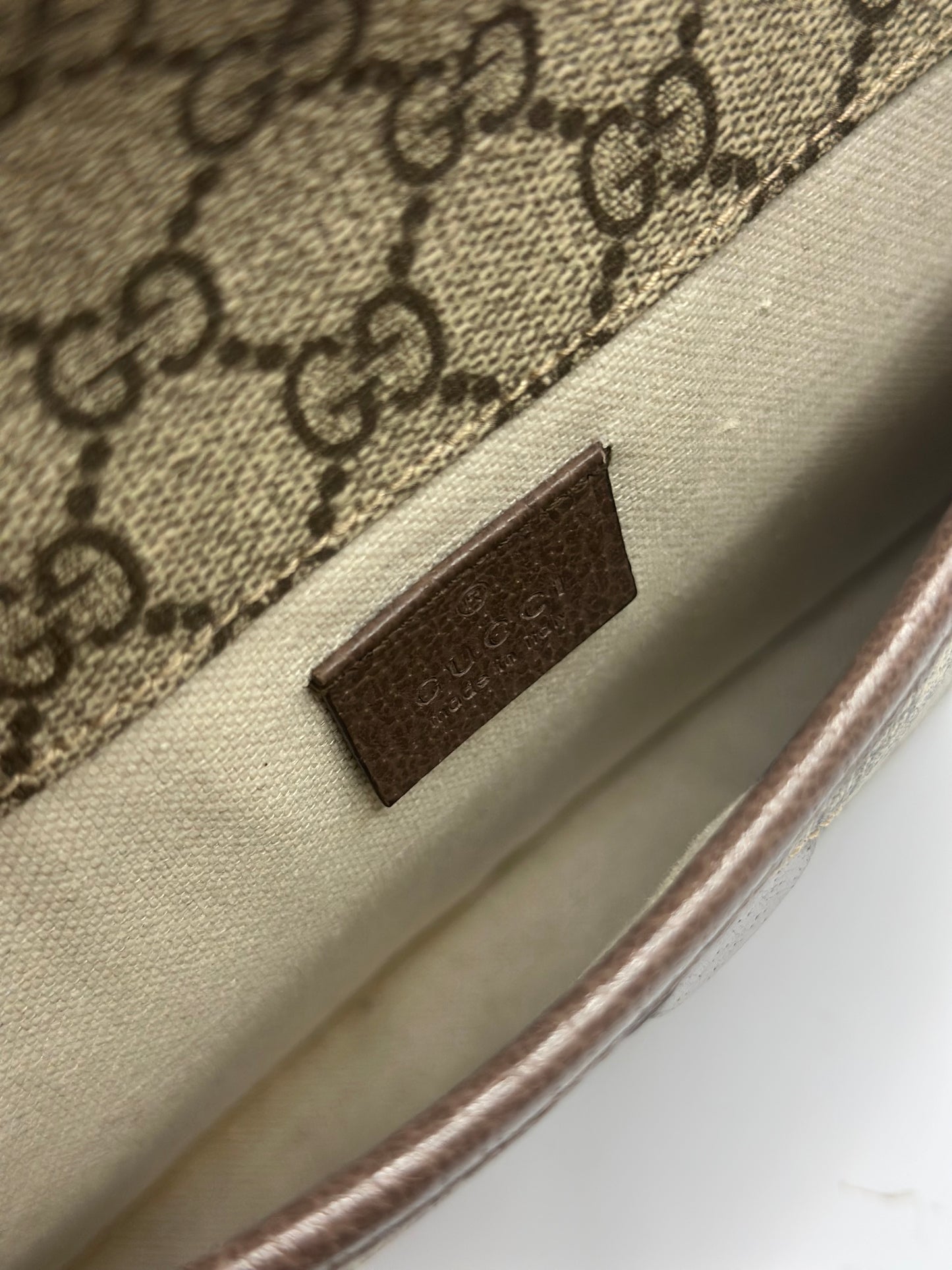 Pre-owned Gucci supreme canvas Neo Vintage belt bag