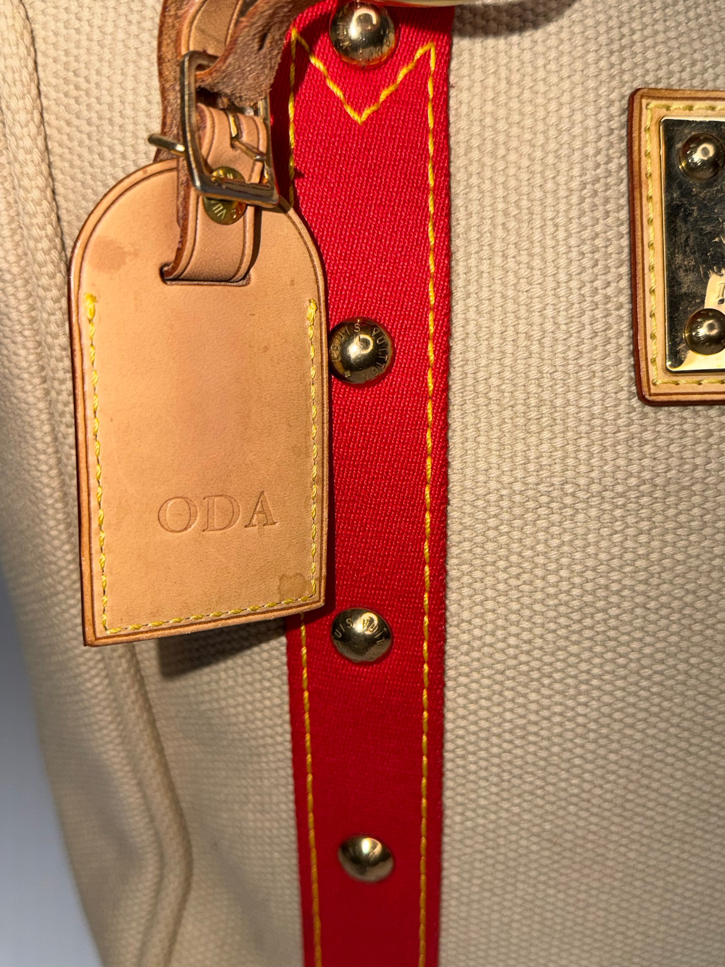 Pre-owned Louis Vuitton Antigua Cabas MM tote bag