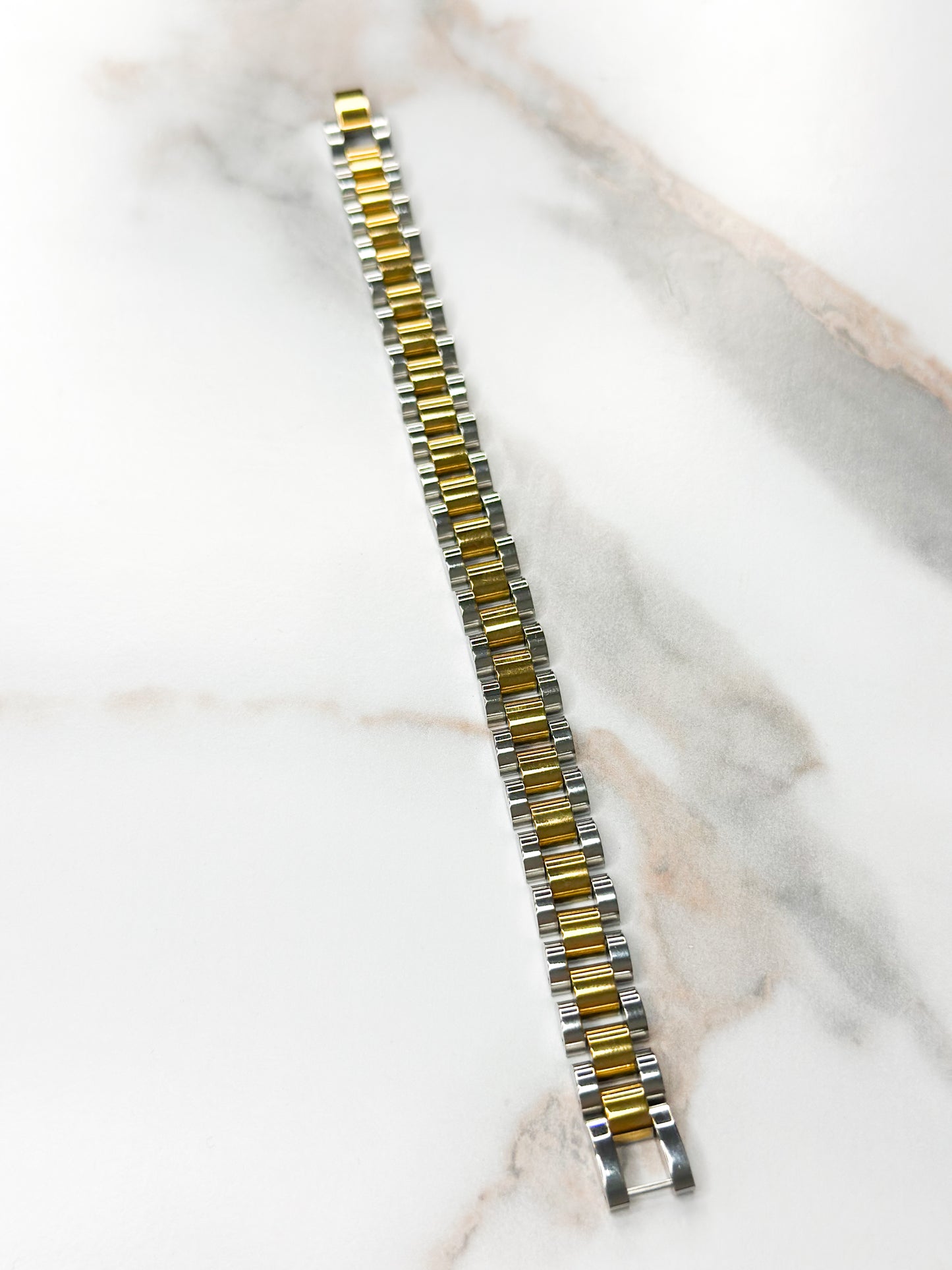 Brynn Two Tone watch band bracelet