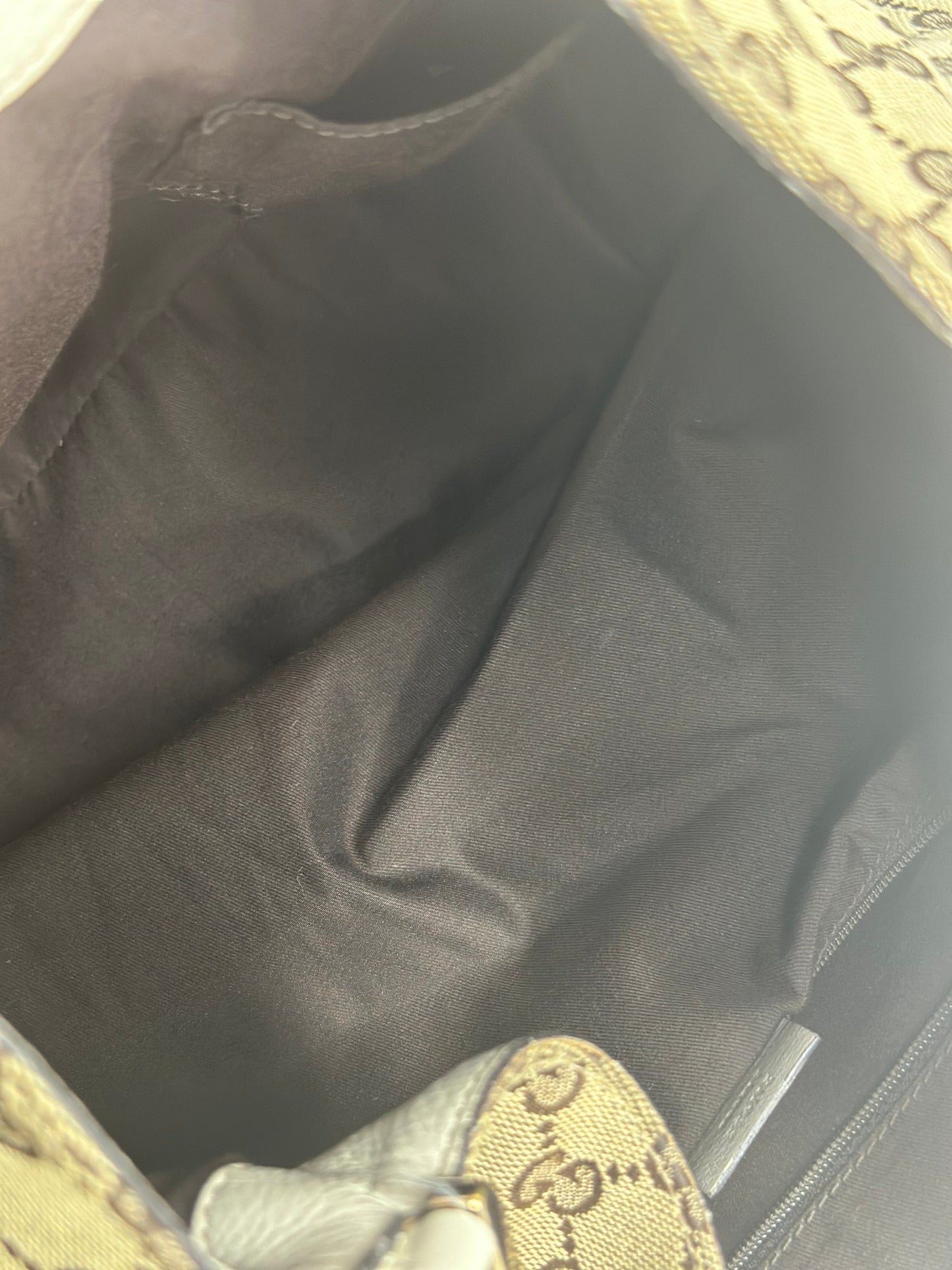 Pre-owned Gucci GG canvas New Ladies Web hobo shoulder bag