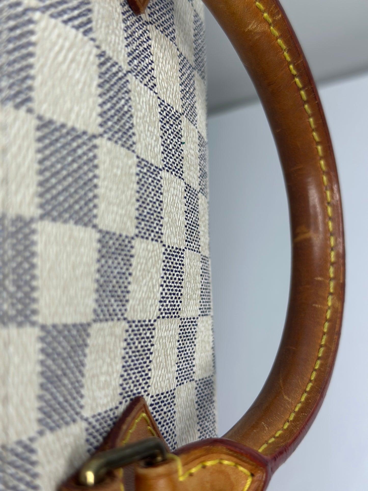 Pre-owned Louis Vuitton Damier Azur Speedy 30 Boston bag