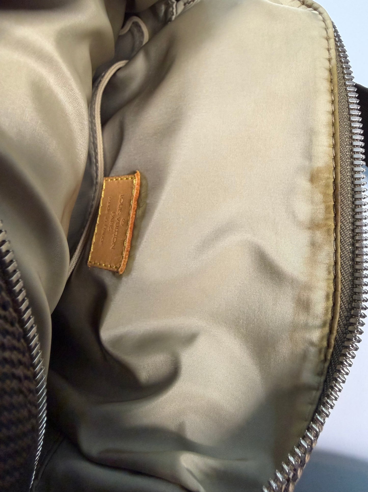 Pre-owned Louis Vuitton Canvas Citadin messenger Crossbody
