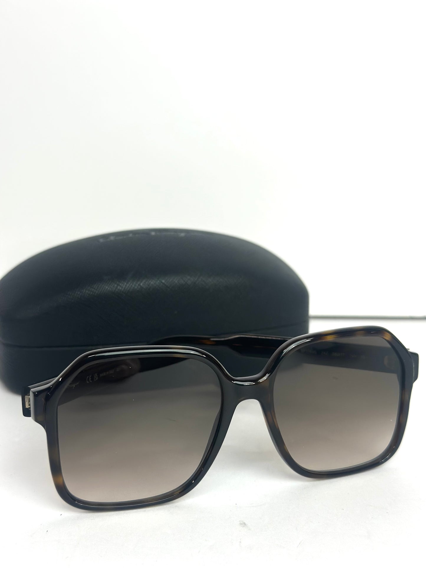 #22 Ferragamo Women's Dark Tortoise Sunglasses