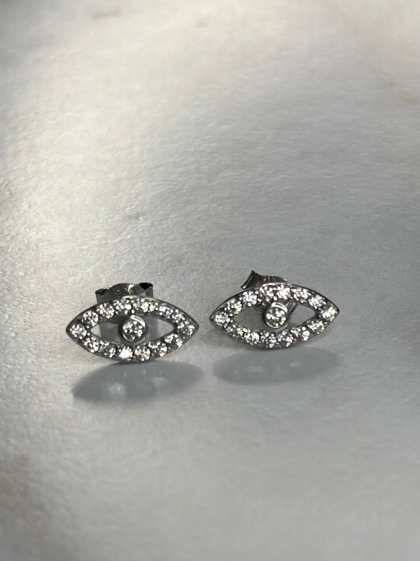 All seeing eye SLV earrings