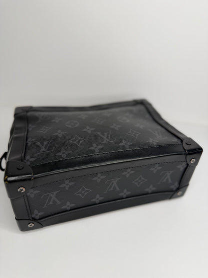 Pre-owned Louis Vuitton monogram eclipse, soft trunk Crossbody