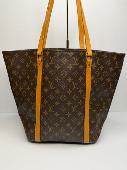 Pre-owned Louis Vuitton, monogram, canvas Sac shopper tote MM