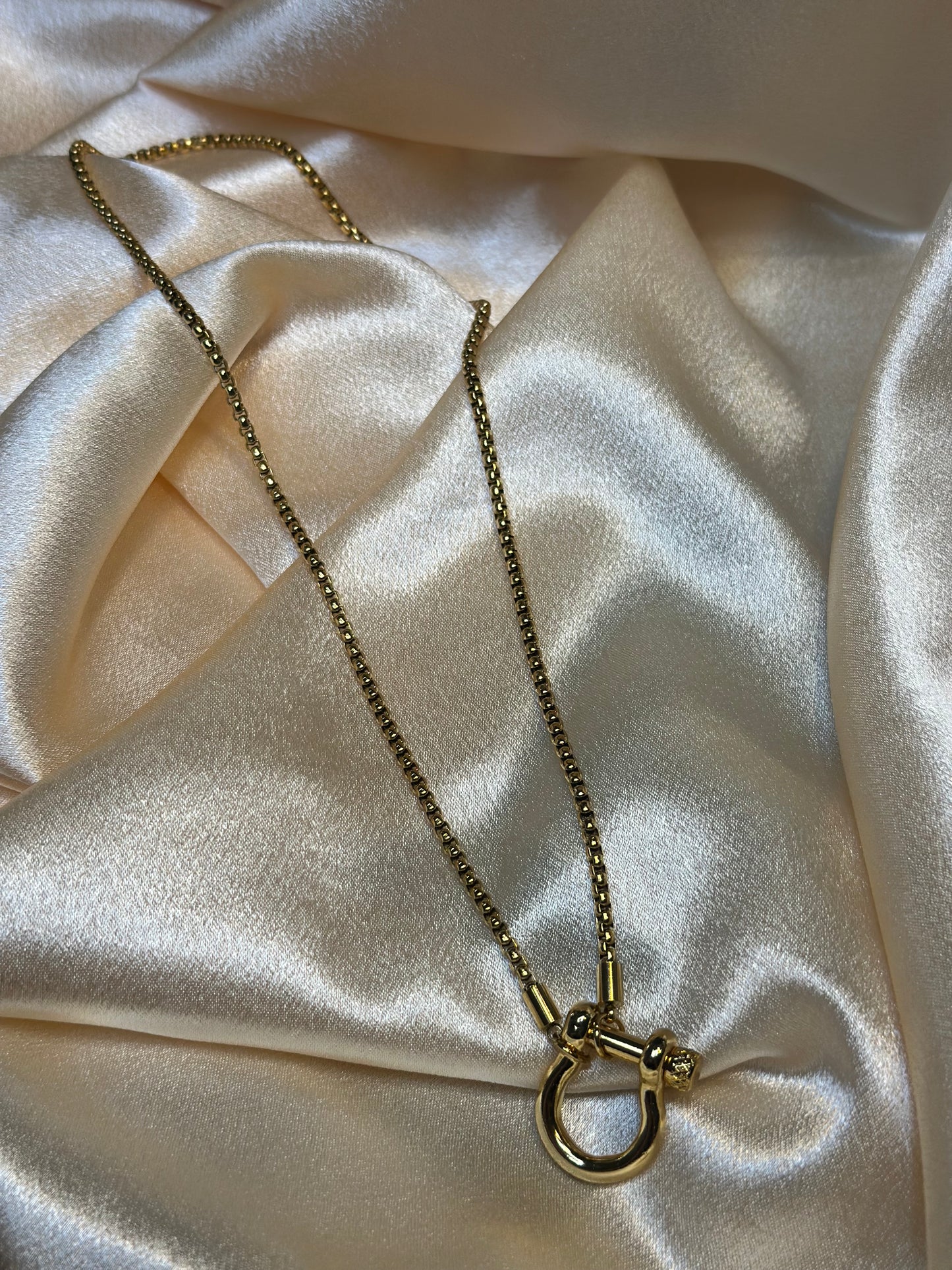 Clarkson Gold Chainlink Necklace