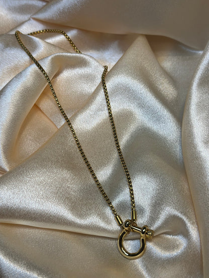 Clarkson Gold Chainlink Necklace
