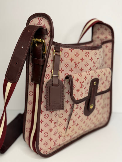 Pre-owned Louis Vuitton Monogram Mini Lin Mary Kate Besace crossbody bag