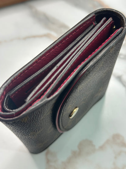 Pre-owned Louis Vuitton monogram canvas Ariane Wallet