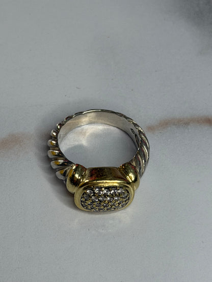 Pre-owned David Yurman Diamond Noblesse ring