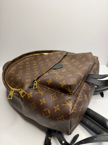 Pre-owned Louis Vuitton monogram canvas, Palm Springs MM backpack