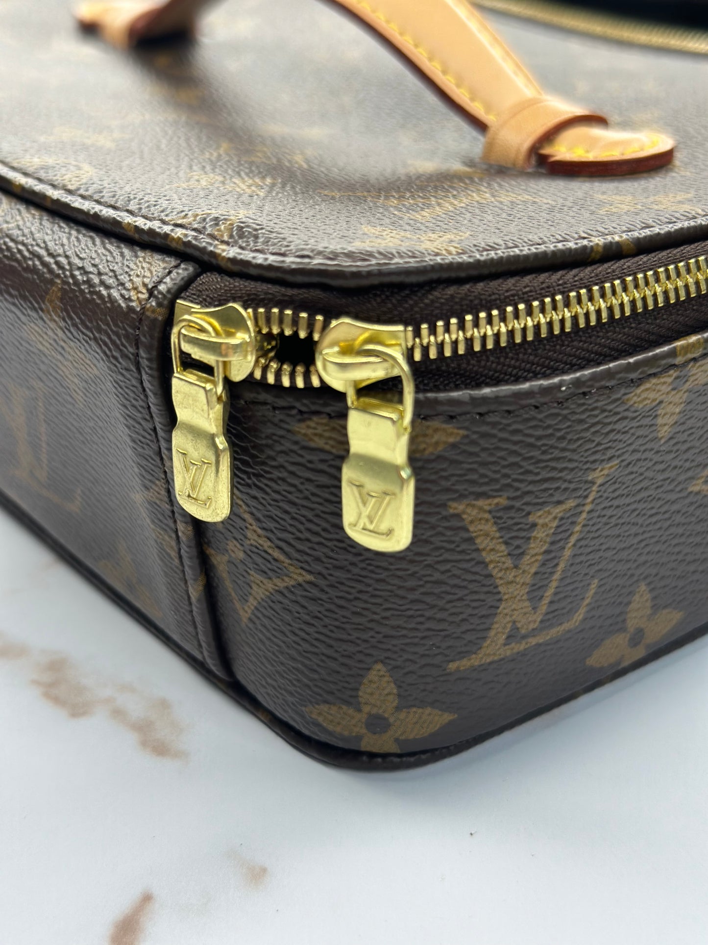 Pre-owned Louis Vuitton monogram canvas bijoux jewelry case