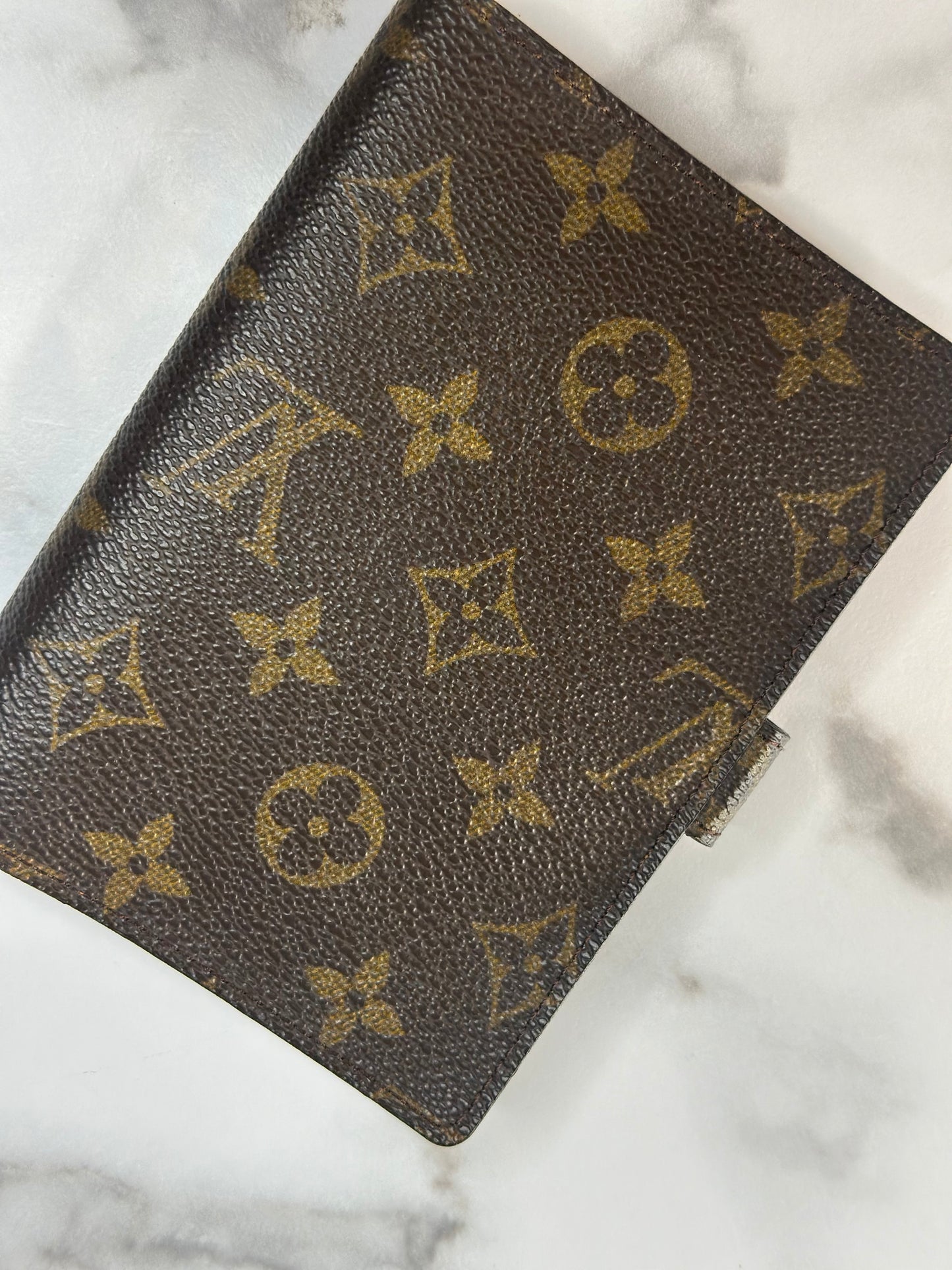 Pre-owned Louis Vuitton monogram canvas agenda, PM