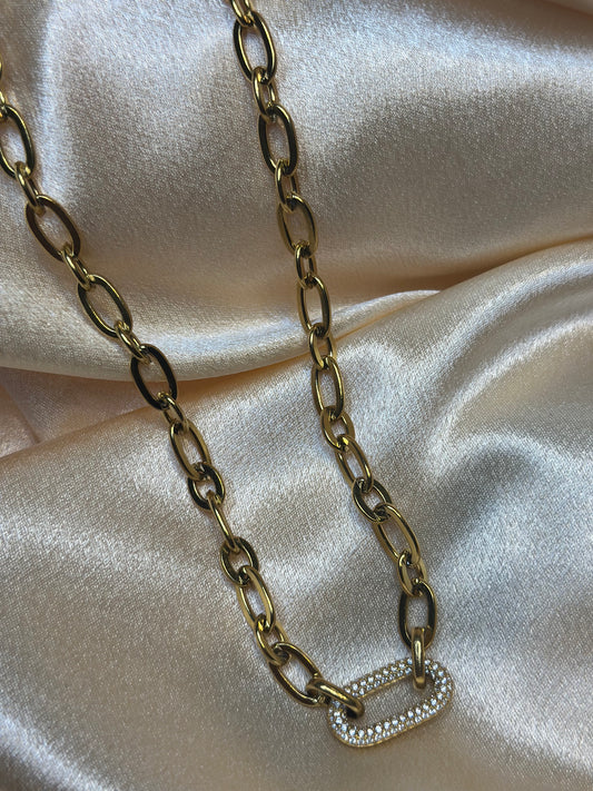 The New Yorker chain-link necklace