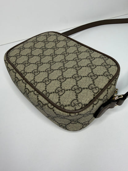 Pre-owned Gucci GG supreme canvas Ophidia Crossbody