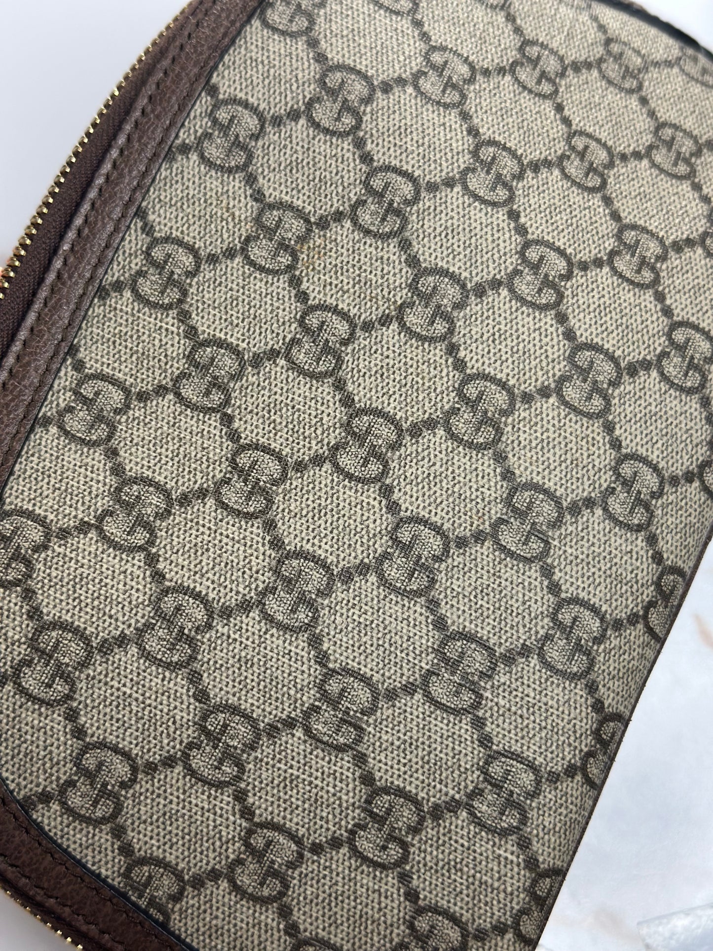 Pre-owned Gucci GG Ophidia cosmetic pouch