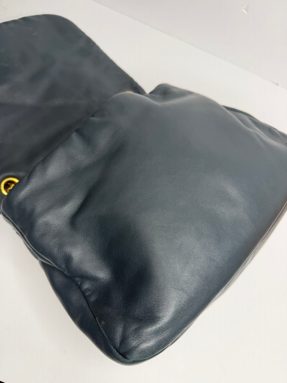 Pre-owned Saint Laurent Medium Jamie Bag Dark Ottanio leather crossbody