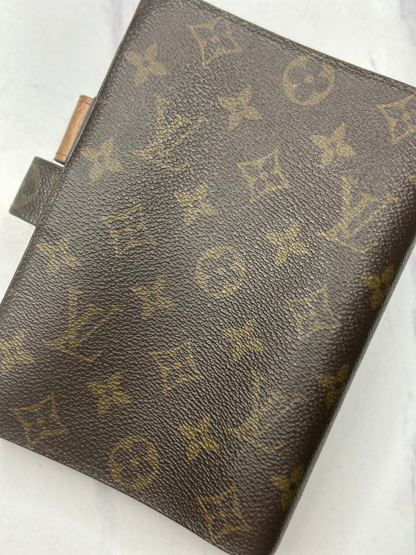 Pre-owned Louis Vuitton monogram canvas agenda MM