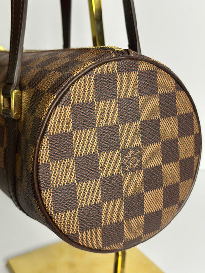 Pre-owned Louis Vuitton Damier Ebene Papillon 26 tote