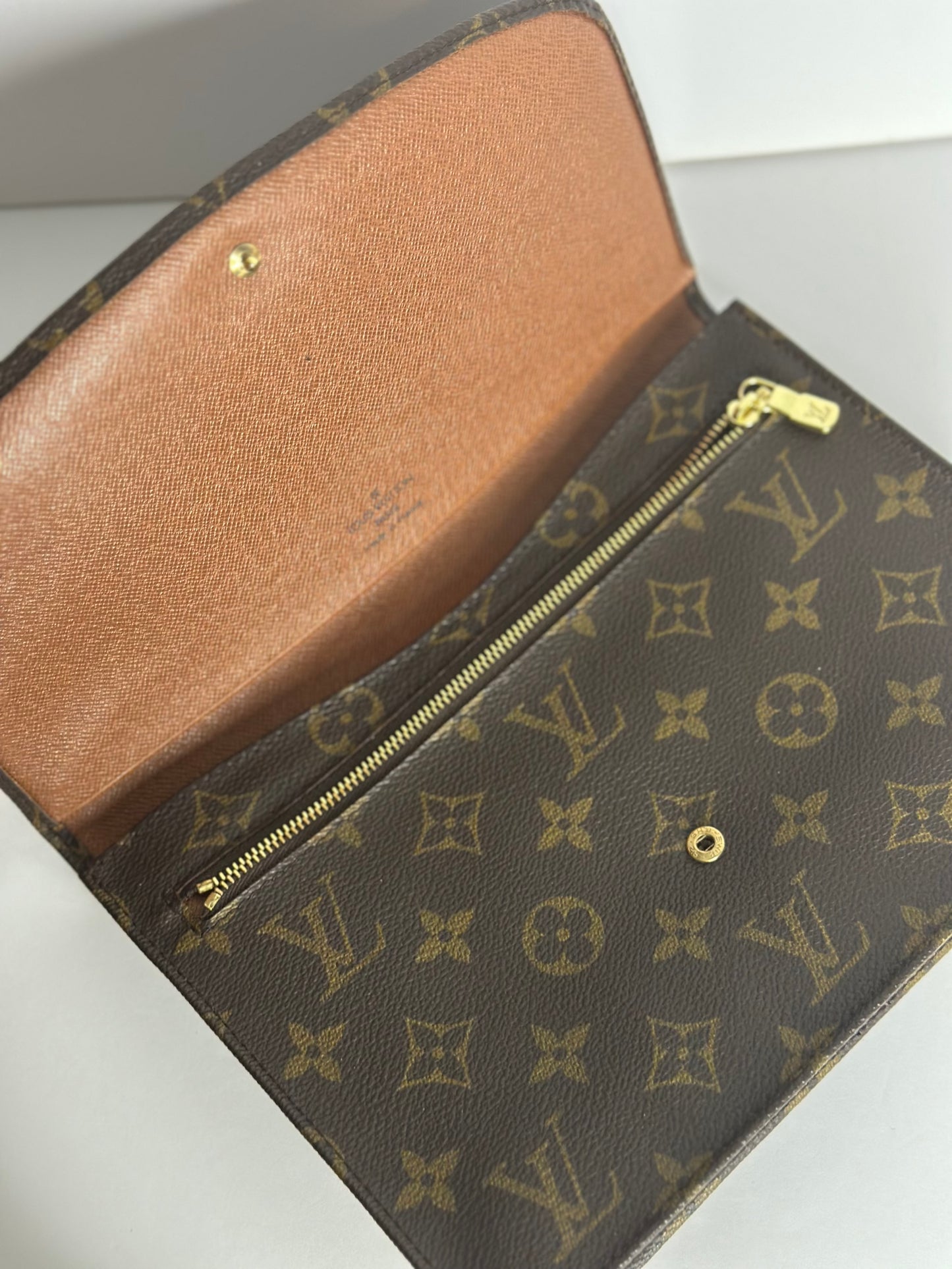 Pre-owned Louis Vuitton monogram canvas Pochette Rabat 23