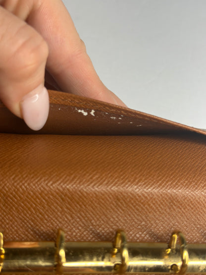 Pre-owned Louis Vuitton monogram canvas agenda, p.m.