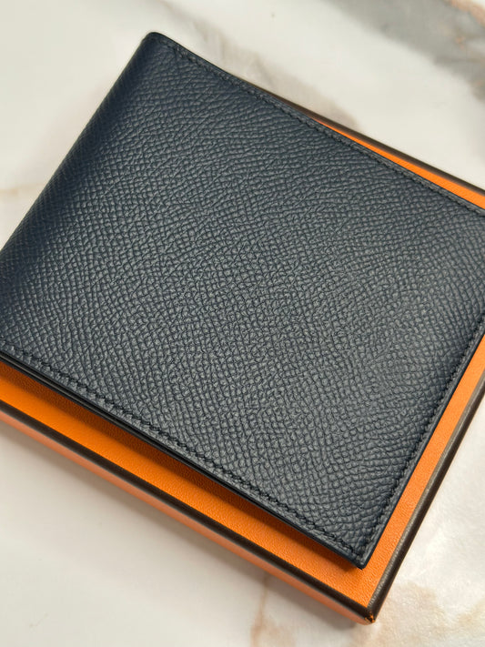 Pre-owned Hermès Citizen Twill Compact bifold wallet