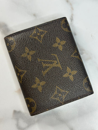 Pre-owned Louis Vuitton monogram canvas business card holder