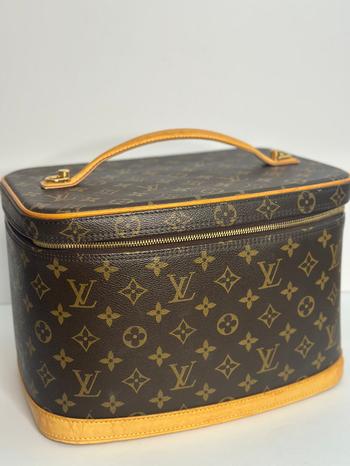 Pre-owned Louis Vuitton monogram canvas Nice Vanity