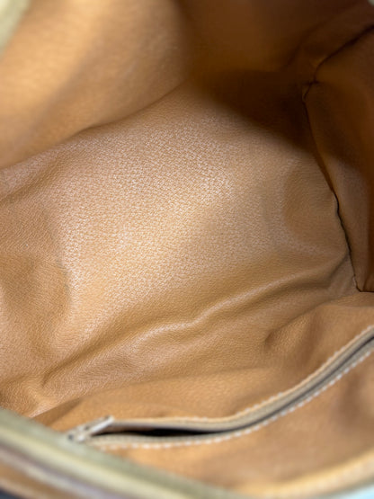 Pre-owned Celine Macadam canvas  Mini Boston bag