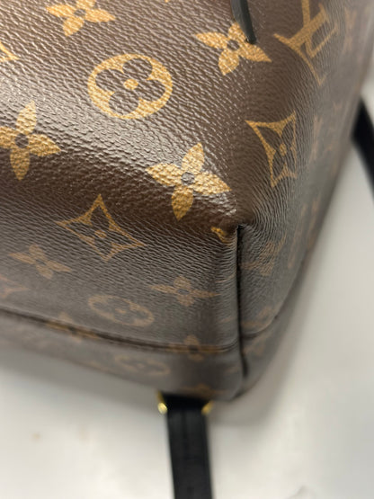 Pre-owned Louis Vuitton monogram Canvas Montsouris NM backpack PM