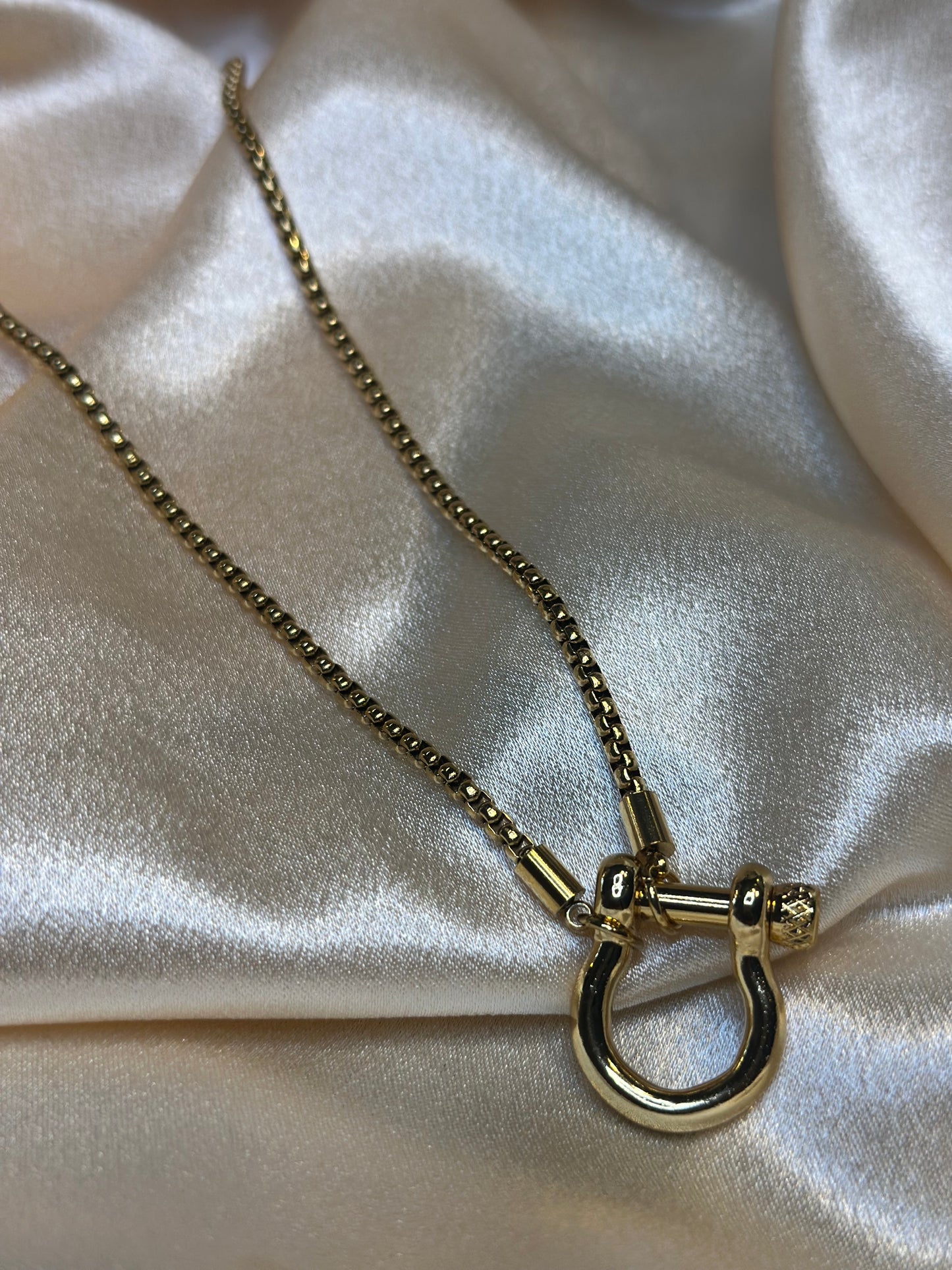 Clarkson Gold Chainlink Necklace