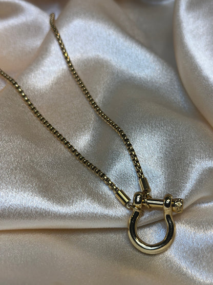 Clarkson Gold Chainlink Necklace