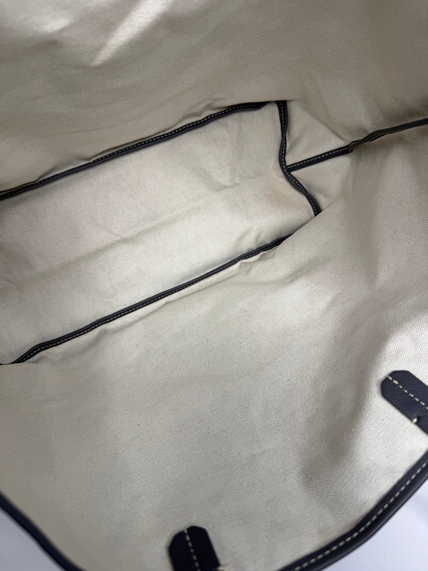 Pre-owned Goyard Grey Goyardine Canvas St. Louis PM Tote