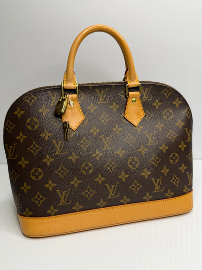 Pre-owned Louis Vuitton monogram canvas Alma PM tote