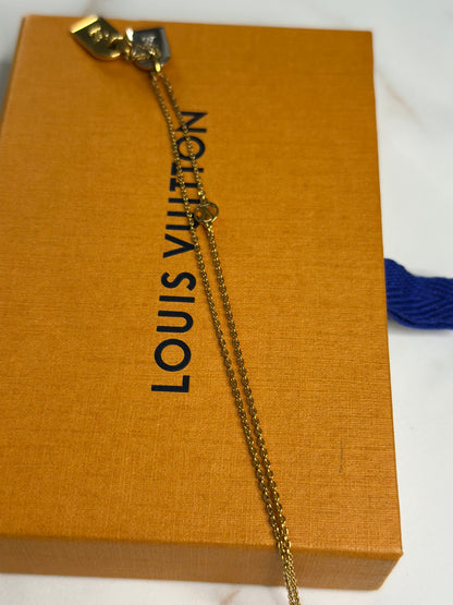 Pre-owned Louis Vuitton Nanogram necklace