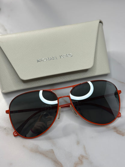 Pre-owned Michael Kors orange aviators