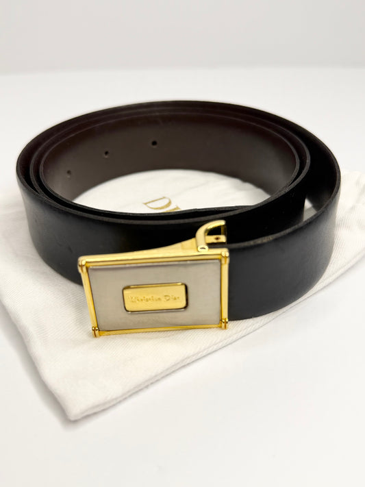 Pre-owned Christian Dior vintage belt size 38 size 12-14