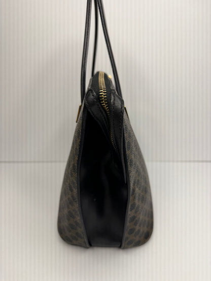 Pre-owned Celine macadam canvas top handle tote