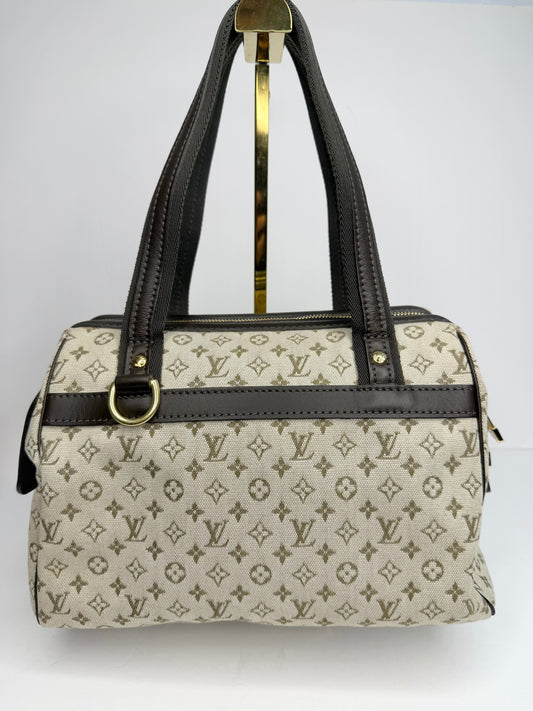 Pre-owned Louis Vuitton Vintage Monogram Mini Lin Josephine PM
