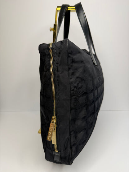 Pre-owned Chanel travel line nylon business bag