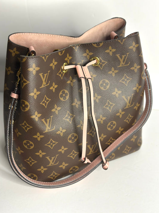Pre-owned Louis Vuitton monogram canvas Neo Noe two way tote