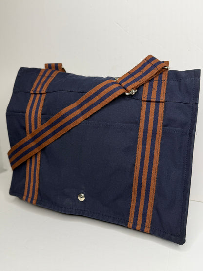 Pre-owned Hermes Fourre Tout canvas messenger bag