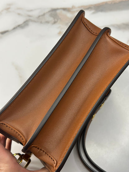Pre-owned Louis Vuitton Dauphine Shoulder Bag Reverse Monogram Canvas Mini
