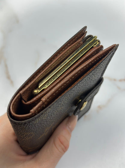 Pre-owned Louis Vuitton monogram canvas viennois wallet