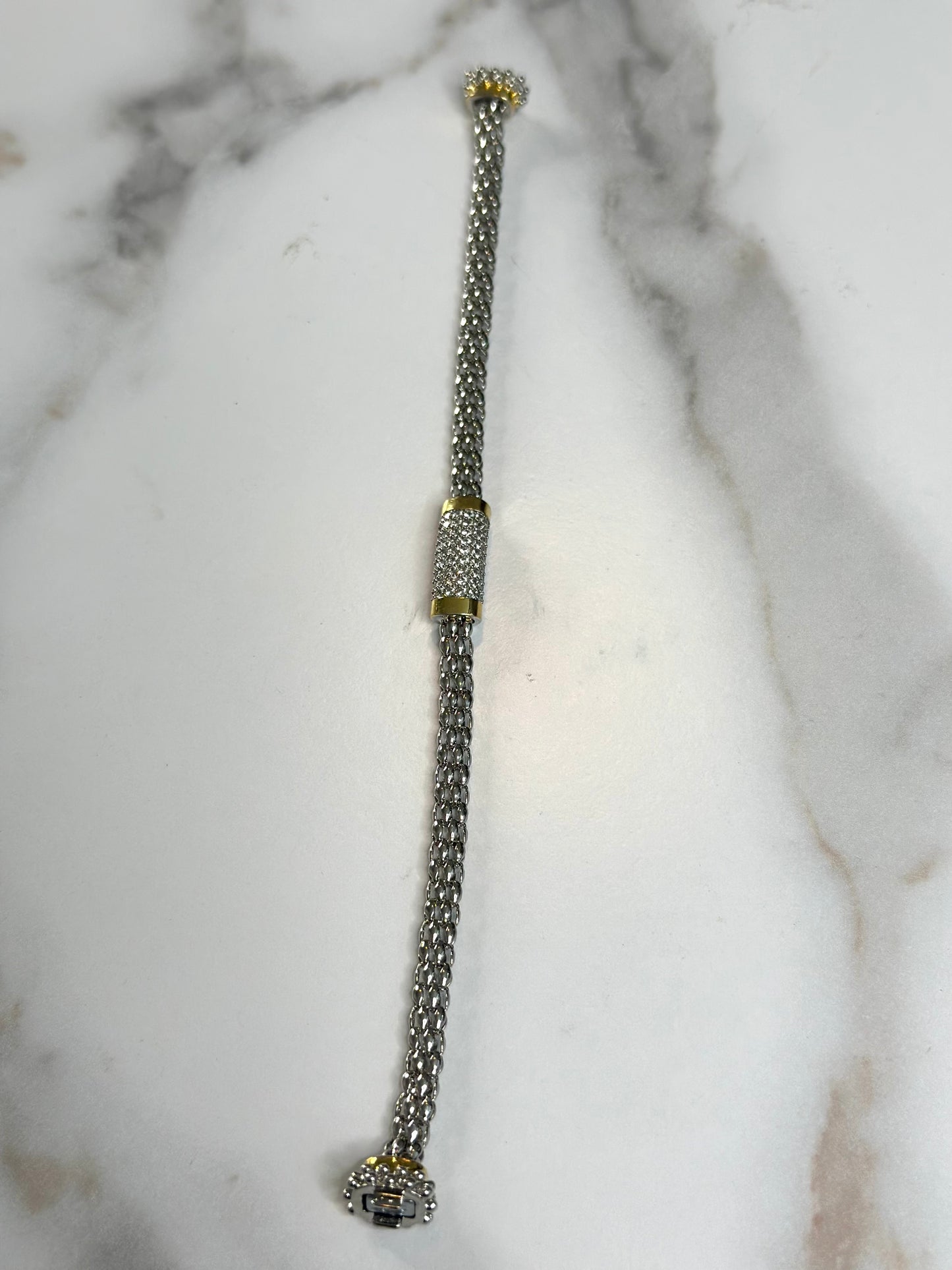 Lucy two tone bracelet
