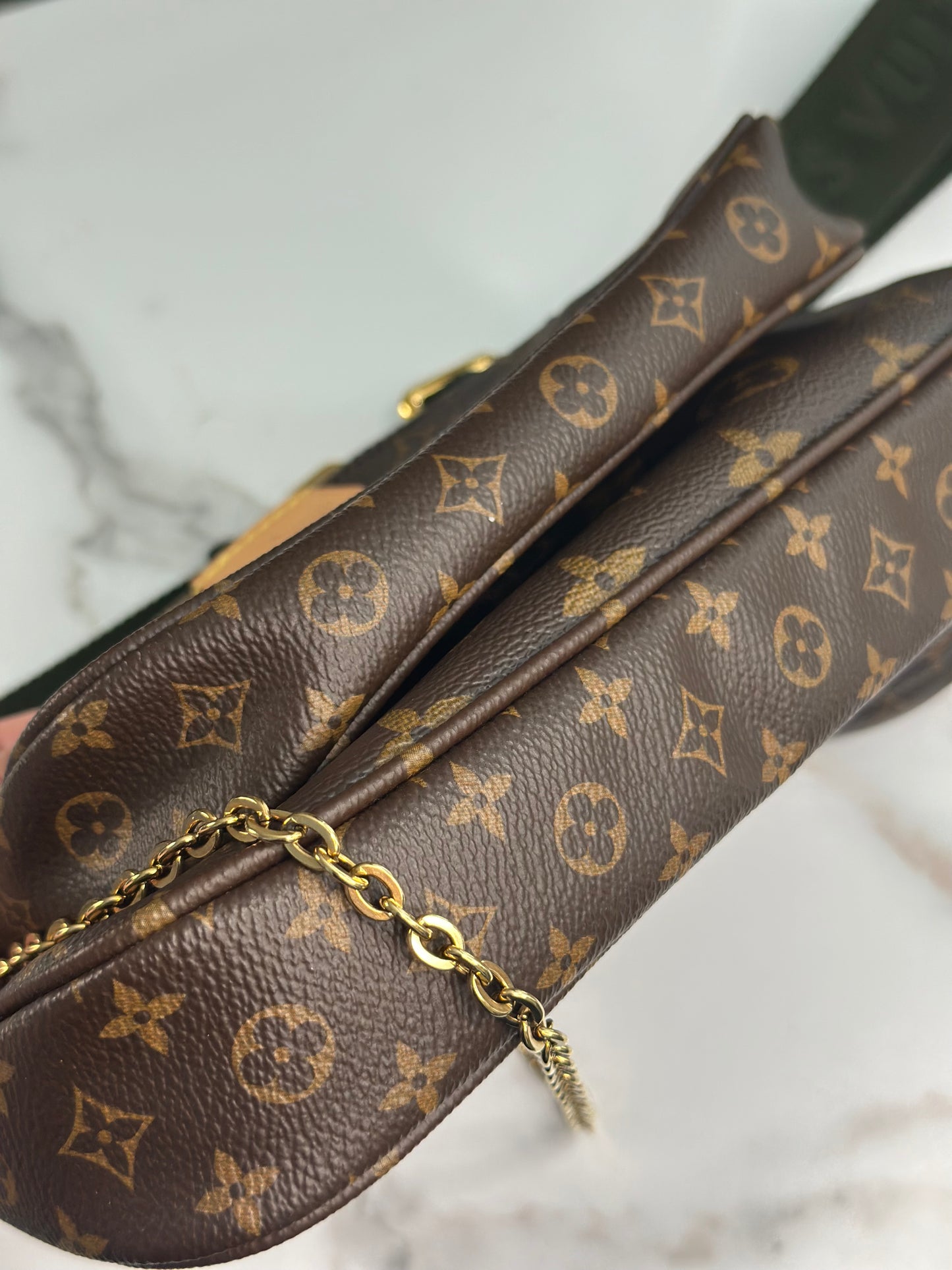 Pre-owned Louis Vuitton monogram canvas multi-pochette accessories Crossbody