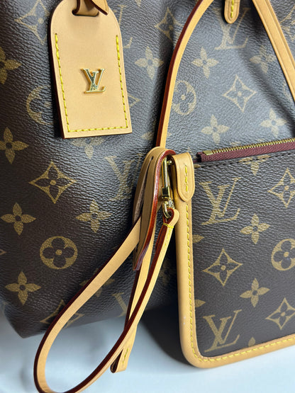 Pre-owned Louis Vuitton monogram canvas carryall PM